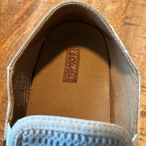 Olukai Powder Blue Slip Ons - Picture 4 of 6